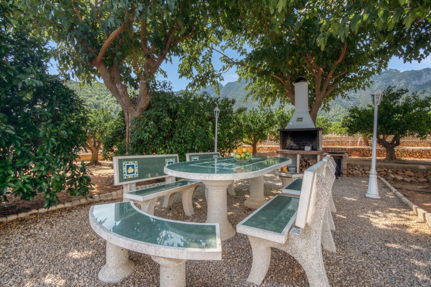 Piscina exclusiva con orientación sur al fondo Cullera